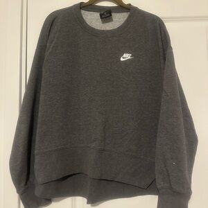 Nike Dark Gray Crewneck Sweatshirt